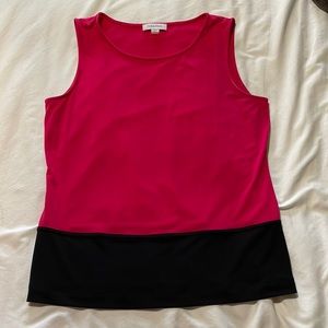 Pink Calvin Klein size M blouse
